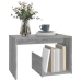 Mesa auxiliar madera contrachapada gris Sonoma 59x36x38 cm