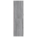 Armario de madera contrachapada gris Sonoma 82,5x51,5x180 cm