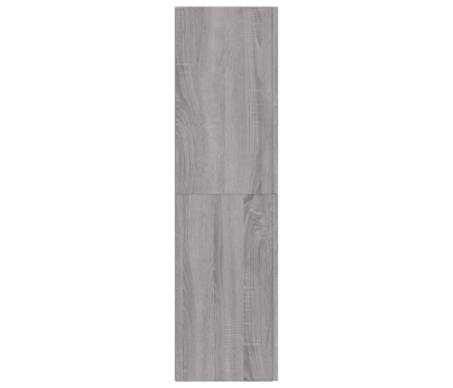 Muebles para TV de pared 2 uds gris Sonoma 30,5x30x110 cm