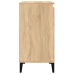 vidaXL Mesita de noche madera contrachapada roble sonoma 40x35x70 cm