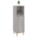 Armario de baño madera contrachapada gris Sonoma 30x30x100 cm