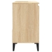 Armario de baño madera contrachapada roble Sonoma 65x33x60 cm