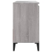 Armario de baño madera contrachapada gris Sonoma 65x33x60 cm