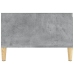 Mesa de centro madera contrachapada gris hormigón 55x55x36,5 cm