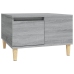 Mesa de centro madera contrachapada gris Sonoma 55x55x36,5 cm