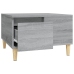 Mesa de centro madera contrachapada gris Sonoma 55x55x36,5 cm