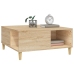 Mesa de centro madera contrachapada roble Sonoma 80x80x36,5 cm