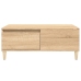 Mesa de centro madera contrachapada roble Sonoma 90x50x36,5 cm