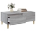 Mesa de centro madera contrachapada gris Sonoma 90x50x36,5 cm