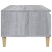 Mesa de centro madera contrachapada gris Sonoma 90x50x36,5 cm