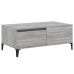 Mesa de centro madera contrachapada gris Sonoma 90x50x36,5 cm