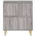 Aparador de madera contrachapada gris Sonoma 60x35x70 cm