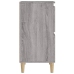 Aparador de madera contrachapada gris Sonoma 60x35x70 cm