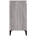 Aparador de madera contrachapada gris Sonoma 60x35x70 cm