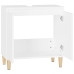 Armario para lavabo madera contrachapada blanco 58x33x60 cm