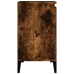 Armario de lavabo madera contrachapada roble ahumado 58x33x60cm