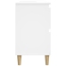 Armario para lavabo madera contrachapada blanco 80x33x60 cm