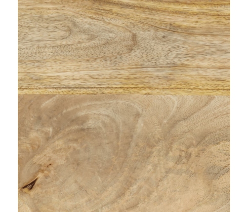 Mesa consola madera maciza de mango decolorada 110x30x75 cm