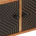 Mueble de TV madera maciza de acacia 112x30x40 cm