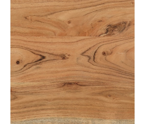 Mueble de TV madera maciza de acacia 112x30x40 cm