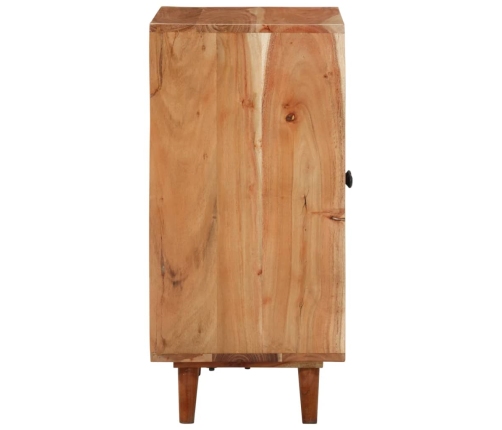 Aparador madera maciza de acacia 60x35x74 cm