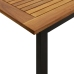 vidaXL Mesa de jardín con patas en U madera maciza acacia 180x90x75 cm