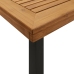 Mesa de jardín madera maciza de acacia 150x90x75 cm