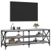 Mueble para TV madera contrachapada gris Sonoma 140x40x50 cm