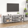 Mueble para TV madera contrachapada gris Sonoma 140x40x50 cm