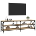 Mueble de TV madera contrachapada roble Sonoma 160x40x50 cm