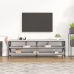 Mueble de TV madera contrachapada gris Sonoma 160x40x50 cm