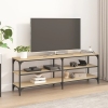 Mueble para TV madera contrachapada roble Sonoma 140x30x50 cm