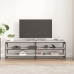 Mueble de TV madera contrachapada gris Sonoma 160x30x50 cm