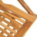 Sillas de jardín plegables 8 uds madera maciza teca 55x62x90 cm