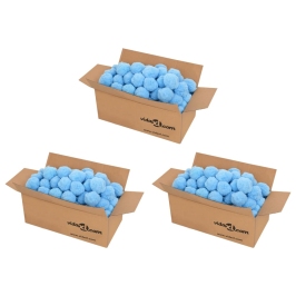 Bolas filtro de piscina antibacterias azul 2100 g polietileno