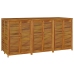 Caja de almacenaje de jardín madera maciza acacia 210x87x104 cm