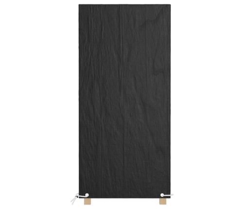 Fundas sillas jardín 2 uds 8 ojales polietileno 75x70x140 cm