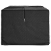 Bolsas para cojines jardín 2 uds polietileno negro 135x40x55 cm