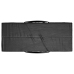 Bolsas para cojines jardín 2 uds polietileno negro 135x40x55 cm