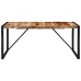 Mesa de comedor madera maciza de mango sin tratar 175x90x76 cm