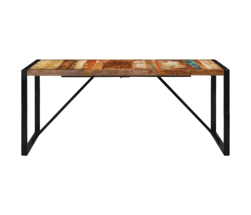 Mesa de comedor madera maciza reciclada 175x90x76 cm