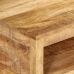 Mesa de centro de madera maciza mango 80x55x30 cm