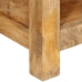 Mesa de centro de madera maciza mango 80x55x30 cm