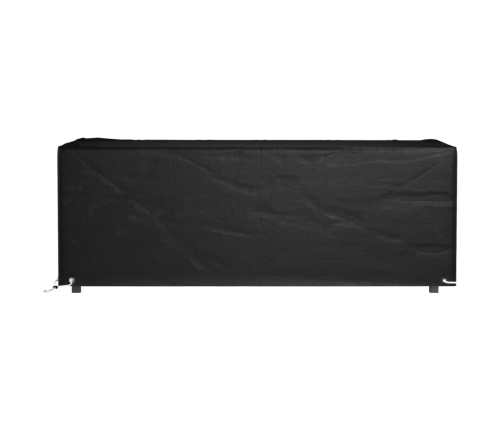 Funda para muebles de jardín 8 ojales rectangular 192x82x65 cm