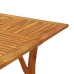 Mesa de jardín madera maciza de acacia 85x85x75 cm