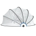 Cúpula para piscina redonda PVC 406x203 cm