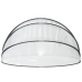 Cúpula para piscina redonda PVC 406x203 cm