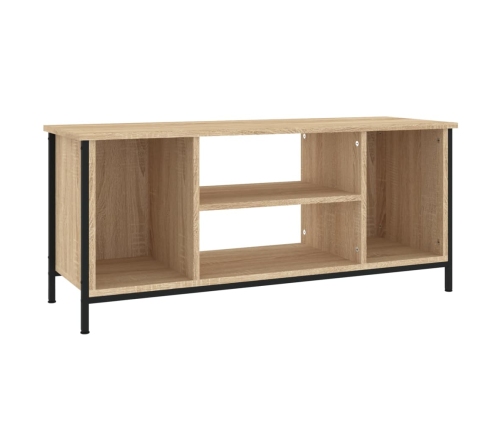 Mueble para TV madera contrachapada roble Sonoma 102x35x45 cm