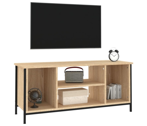 Mueble para TV madera contrachapada roble Sonoma 102x35x45 cm