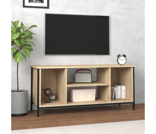 Mueble para TV madera contrachapada roble Sonoma 102x35x45 cm